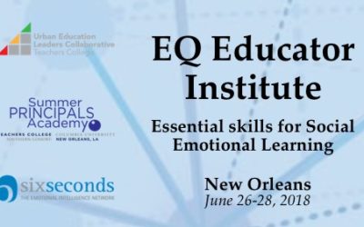 EQ Educator Institute: Essential skills for Social Emotional Learning (June 26, 27, 28)